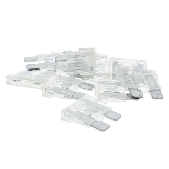 25A Blade Type Fuse - Neutral (Pack of 10) - 0-375-25