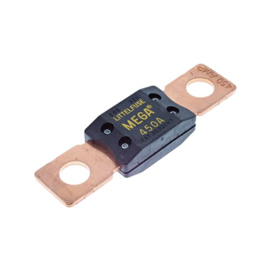 Dark Yellow Mega Type Fuse, 450A - 0-376-45