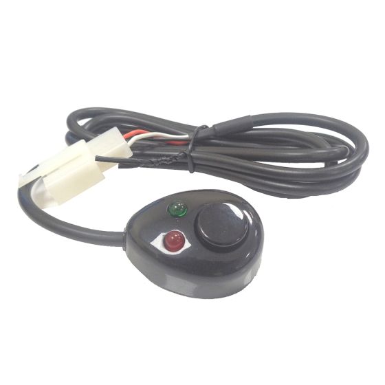 Push On Surface Mounted Switch w/ Red/Green LED Indicators (12/24V)0-485-91