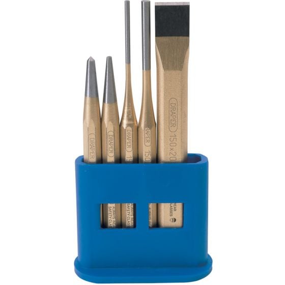 5 Piece Chisel & Punch Set