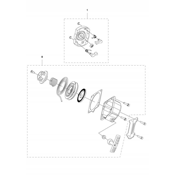 Starter  for Husqvarna 131 RB  Trimmer/ Edgers