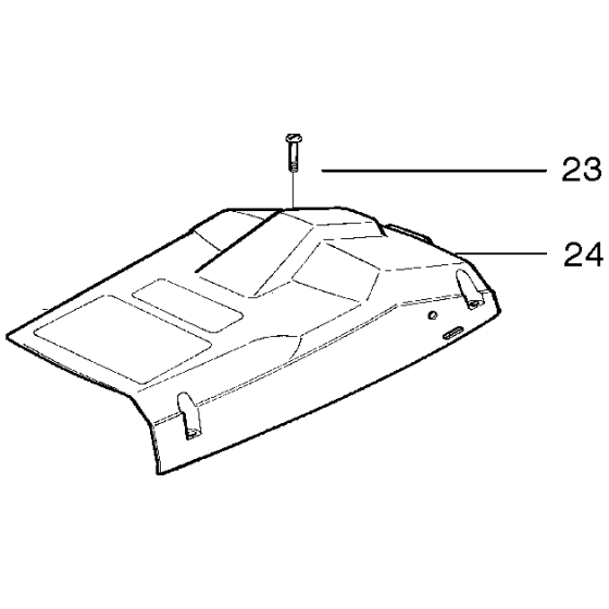 Cover Assembly for Husqvarna 136 Chainsaw