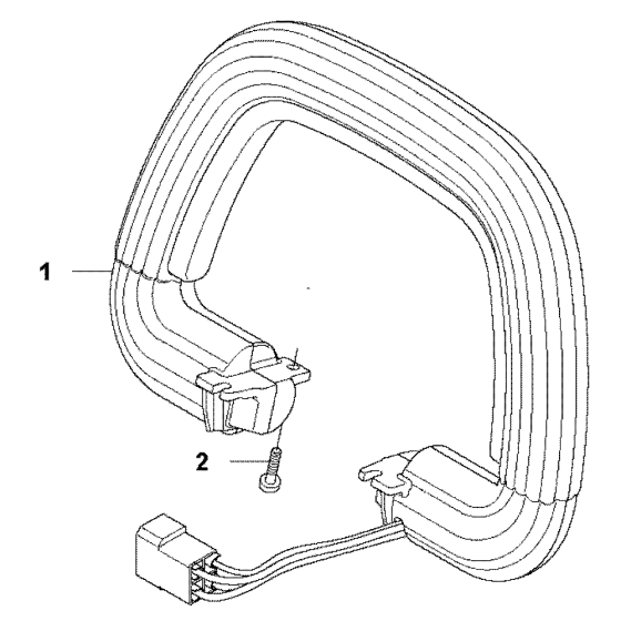 Handle Assembly for Husqvarna 136LIHD50 Hedge Trimmers