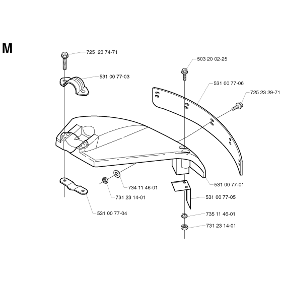 Guards for Husqvarna 142R Brushcutters