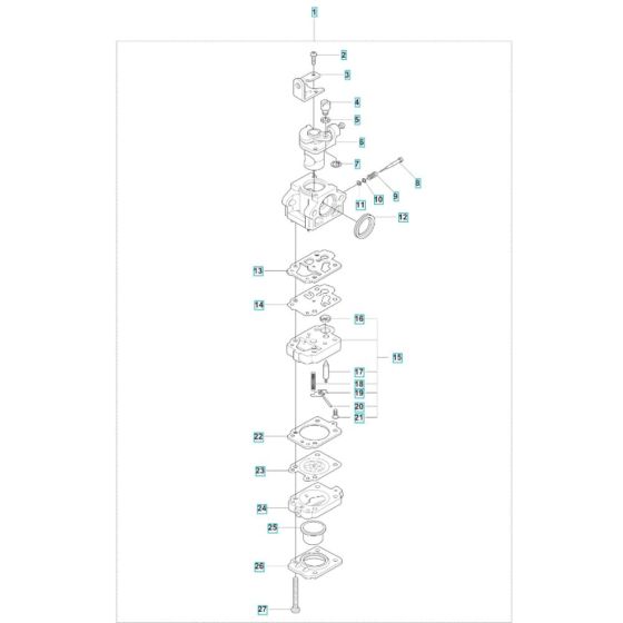 Carburettor Assembly for 143RS