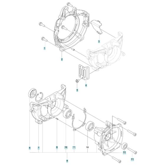 Crankcase Assembly for 143RS