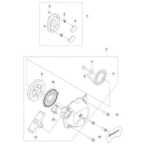 Starter Assembly for Husqvarna