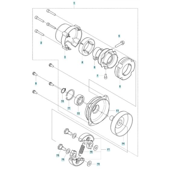 Clutch Assembly for 143RST