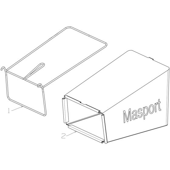 Bag Catcher Assembly 16"