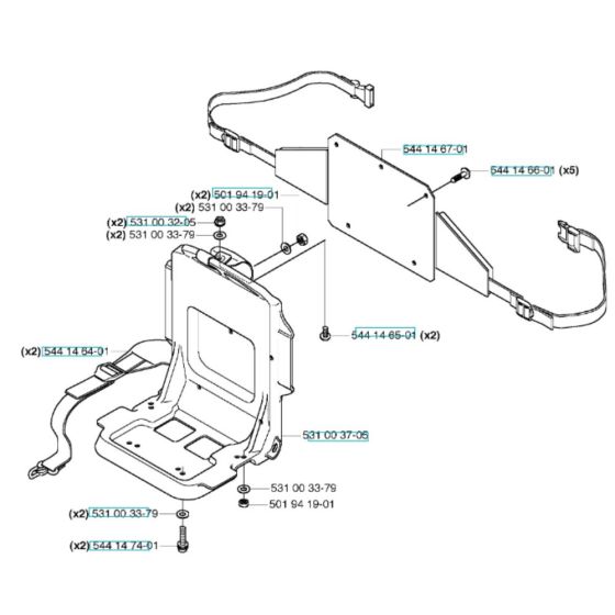 Harness Assembly for Husqvarna