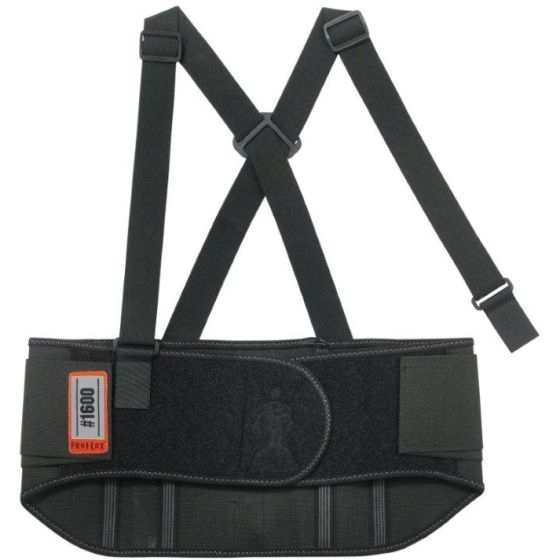 Back Support All-Elastic Standard 9" (22.8 cm) Adjustable Straps Size MED