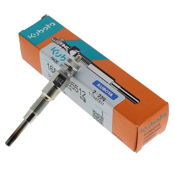 Glow Plug 8mm for Kubota KX008-3, KX016-4, KX71 Mini Excavator - 1G679 65512