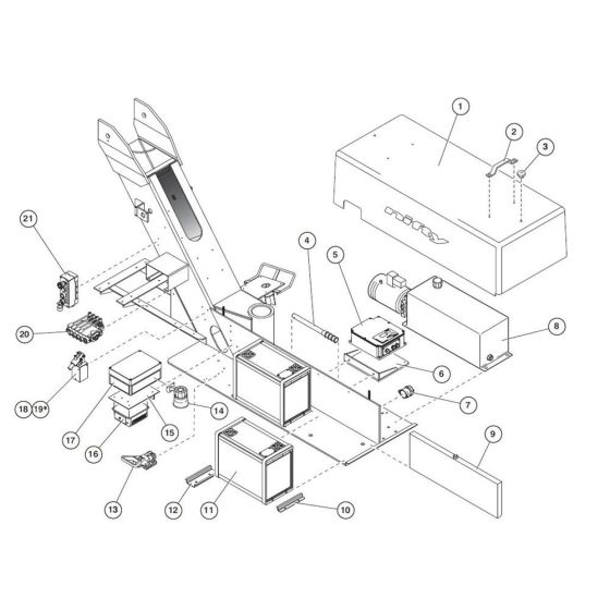 Power Tray for Niftylift 170