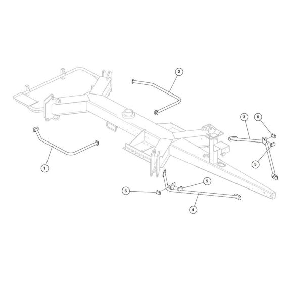 Bike Bar Assembly for Niftylift 170