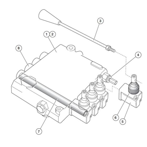 Control Valve Assembly for Niftylift 170