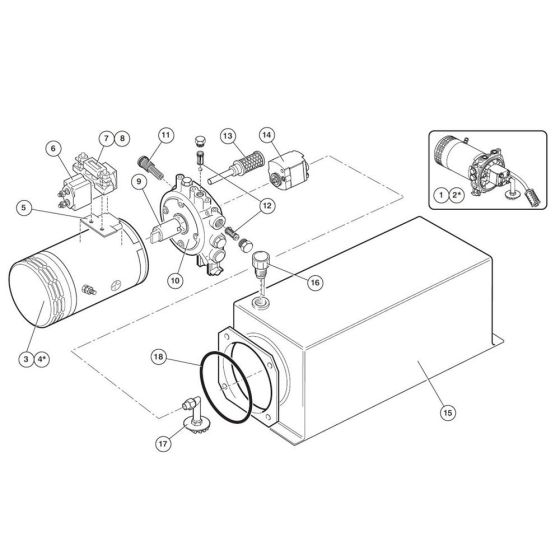 DC Power Pack for Niftylift 170