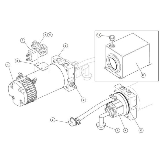 DC Power Pack for Niftylift 170