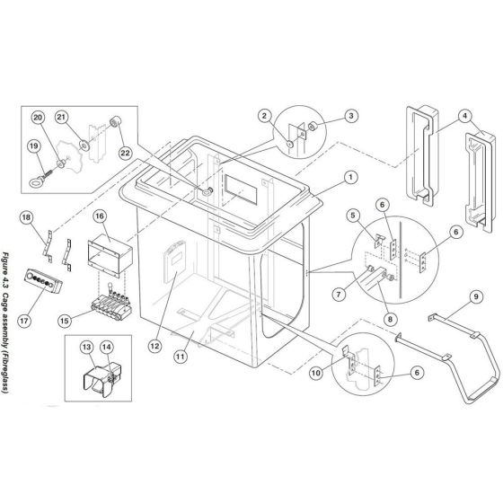 Fibreglass Cage Assembly