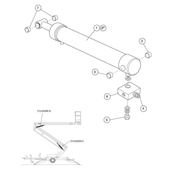 Lift Cylinder Assembly