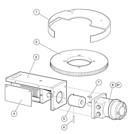 Slew Assembly for Niftylift 170