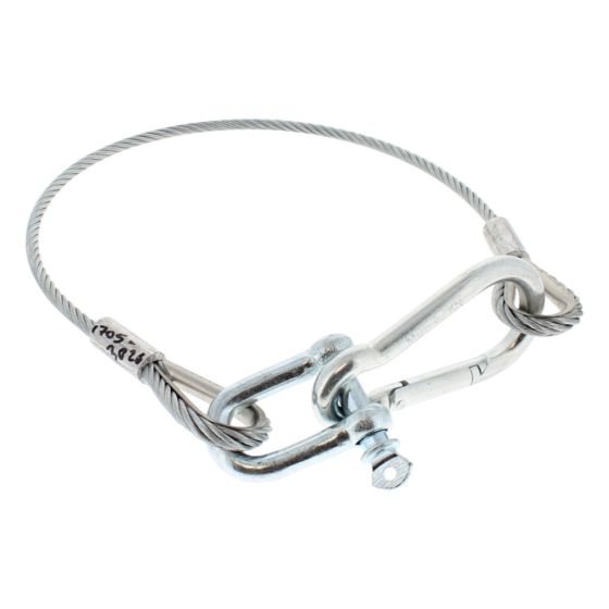 Safety Wire Rope for Terex MBR71 Roller - OEM No. 1705 3026