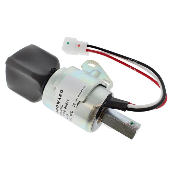 Stop Solenoid for Kubota GL6000A-AU-B Generator - OEM No. 17520 60013
