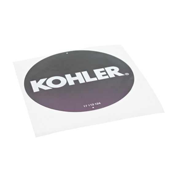 Label Recoil (75mm) for Kohler ECH440, CH245 Engines - 17 113 124-S