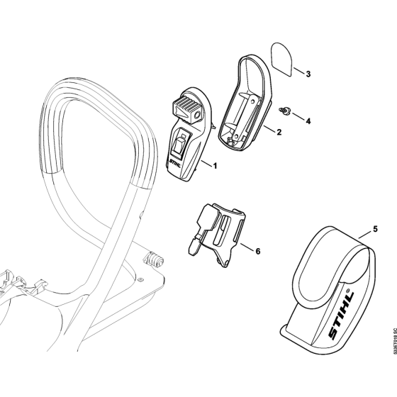 2-in-1 laser Assembly for Stihl MS171 MS171C Chainsaws