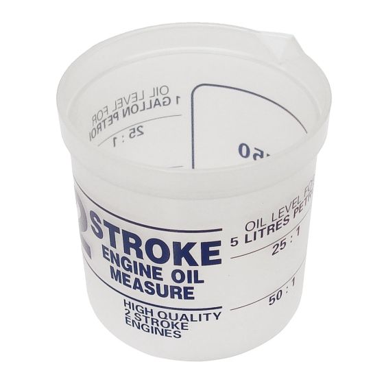 2 Stroke Oil Graduated Measuring Beaker - 350 430