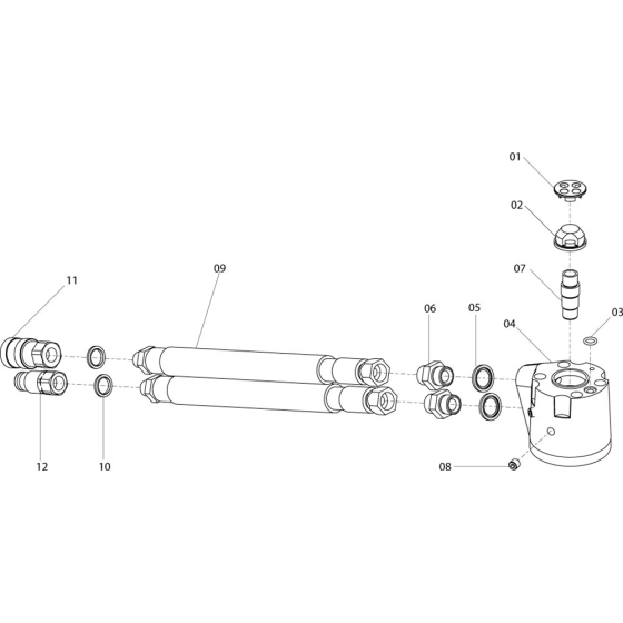 Valve Body Assembly for Belle 20-21 UD Breakers