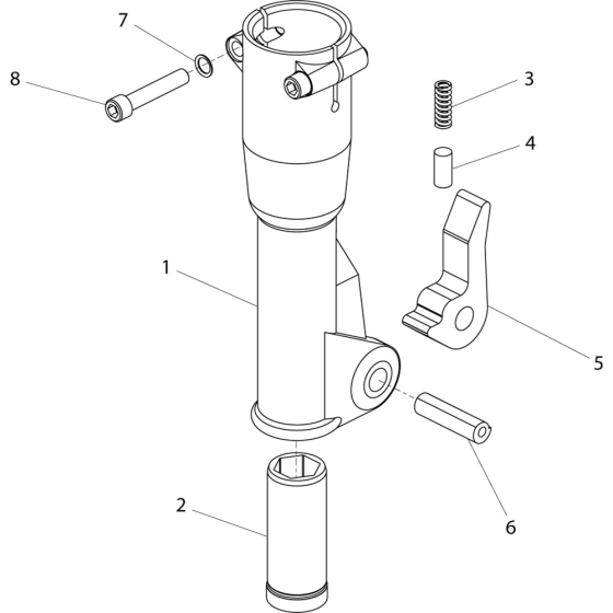 Nose Assembly for Belle 20-23PAN Breakers