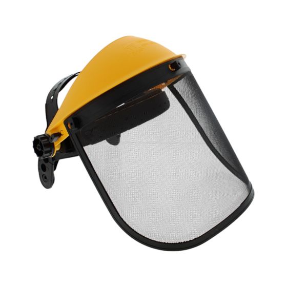Wire Mesh Protective Face Shield with Adjustable Head Band (EN166 and EN1731)