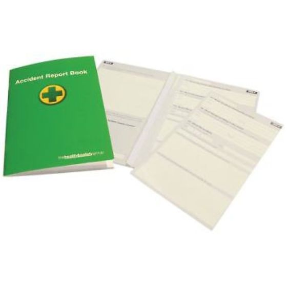 First Aid A5 Accident Reporting Book