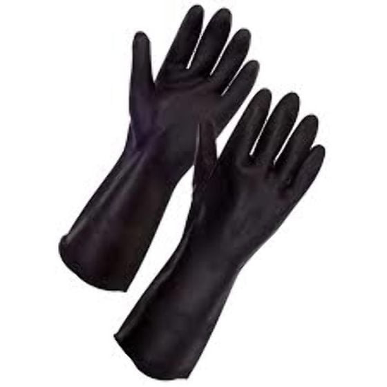 Rubber Gauntlet, Size: 17", Heavyweight Health & Safety Workwear