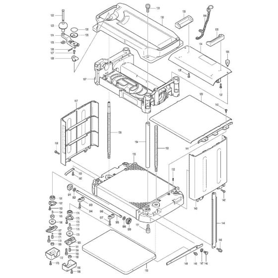 Makita 2012NB Assembly