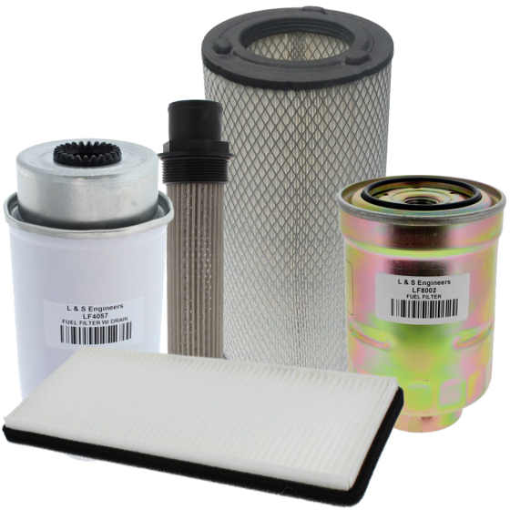 1000 Hour Service Kit for JCB 86C-1 Tab Mini Excavators - Non Genuine