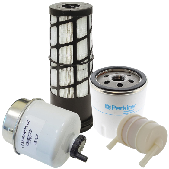 1000 Hour Service Kit for JCB 8025 ZTS (S/N 2696635-2698220) Mini Excavators - Non Genuine