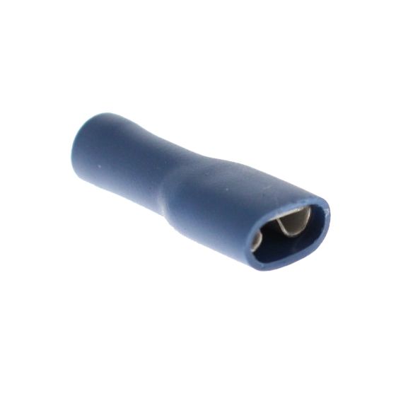 Blue 6.3mm Insulated Female Spade Terminal - Pack of 200