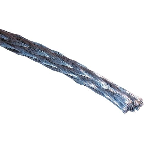 Braided Earth Cable Coil: 10m