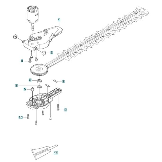Gears for Husqvarna 215iHD45