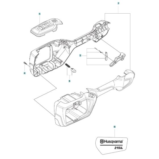 Husqvarna 215iL Housing