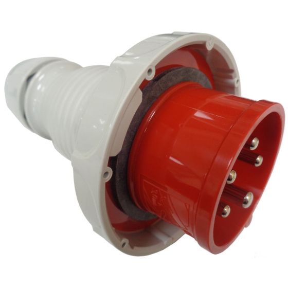 16 AMP Watertight (IP67) Cable Male Plug - 230/400V