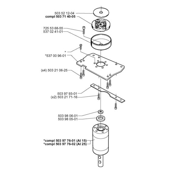 Gear Case for Husqvarna Auger
