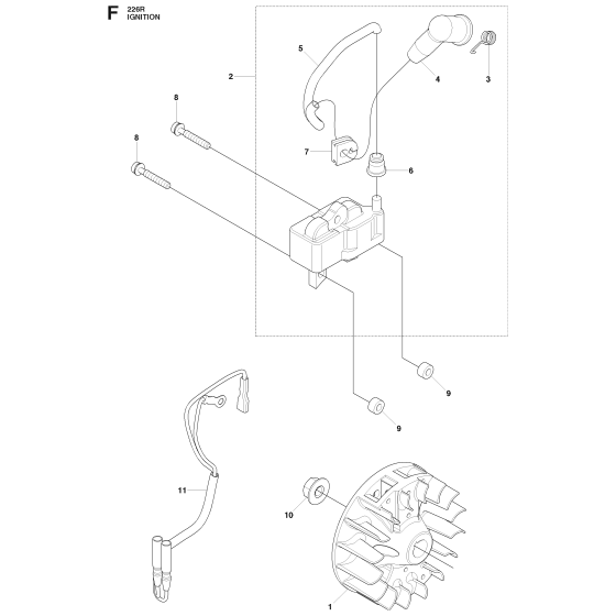 Ignition System for Husqvarna 2256R