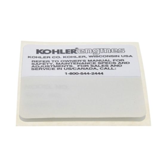 Decal, 26 Hp for Kohler CH26, CH735, CV26 Engines - 24 113 100-S