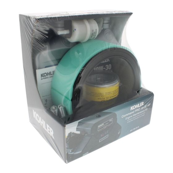 Maintenance Kit Command PRO Twin 18-30 HP for Kohler CH18-CH25 Engines - OEM No. 24 789 02-S