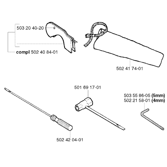 Accessories for Husqvarna 250PS Pole Pruners