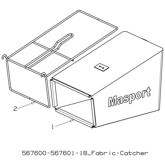 Catcher Assembly for Masport Mower