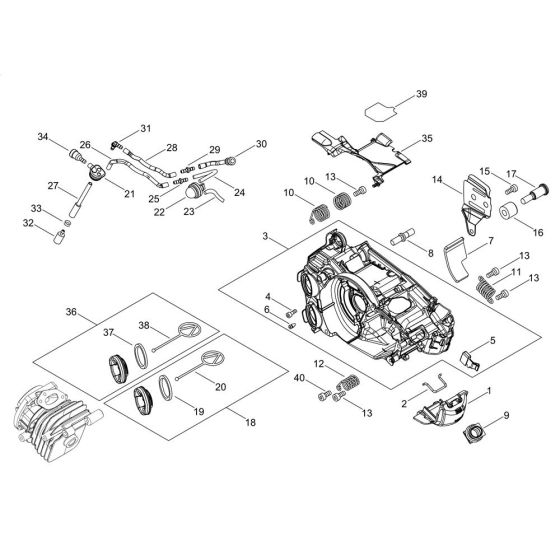Engine Cover for Shindaiwa 250TS