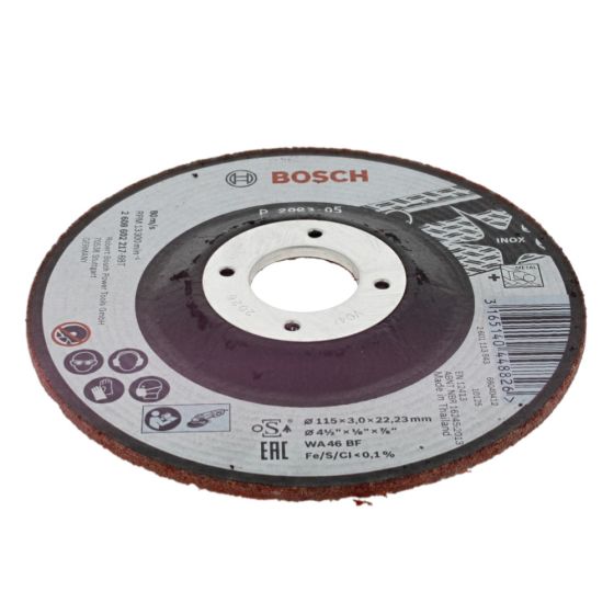 Bosch PRO Semi-Flexible Bonded Grinding Disc 115mm - OEM No. 2608602217